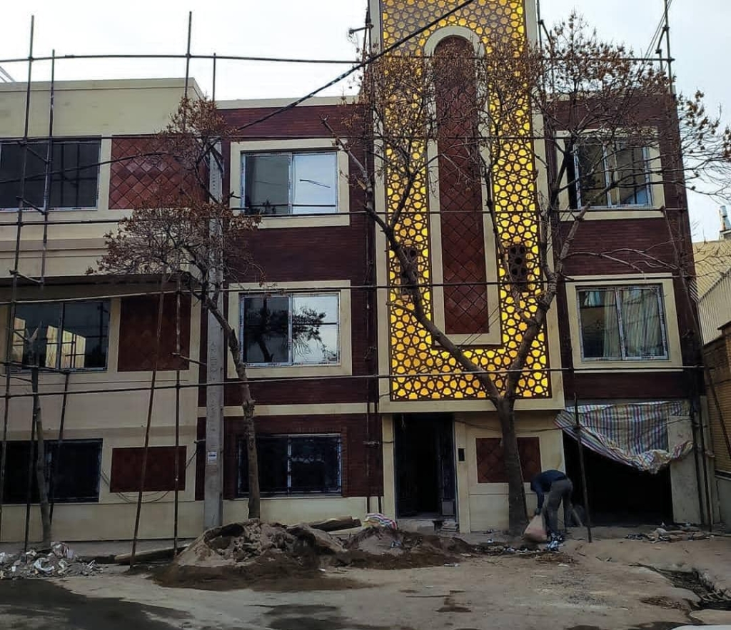 نمونه اجرا نمای ساختمان